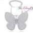 theblingclub.com moving butterfly hinge ring silver pave platinum crystals