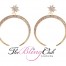 the bling club gold crystal moon stars lightweight earrings