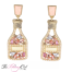 the bling club popping bottles crystal champagne bottle drop earrings